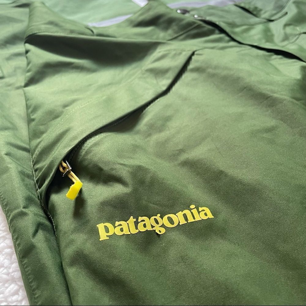 PATAGONIA Snowshot Snowpants Olive Green Pants - Picture 4 of 15